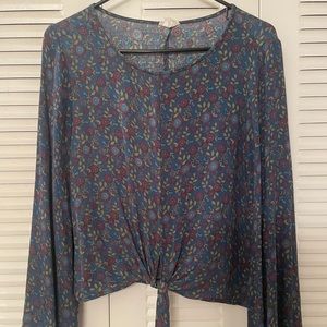 Natural life womens long sleeved top